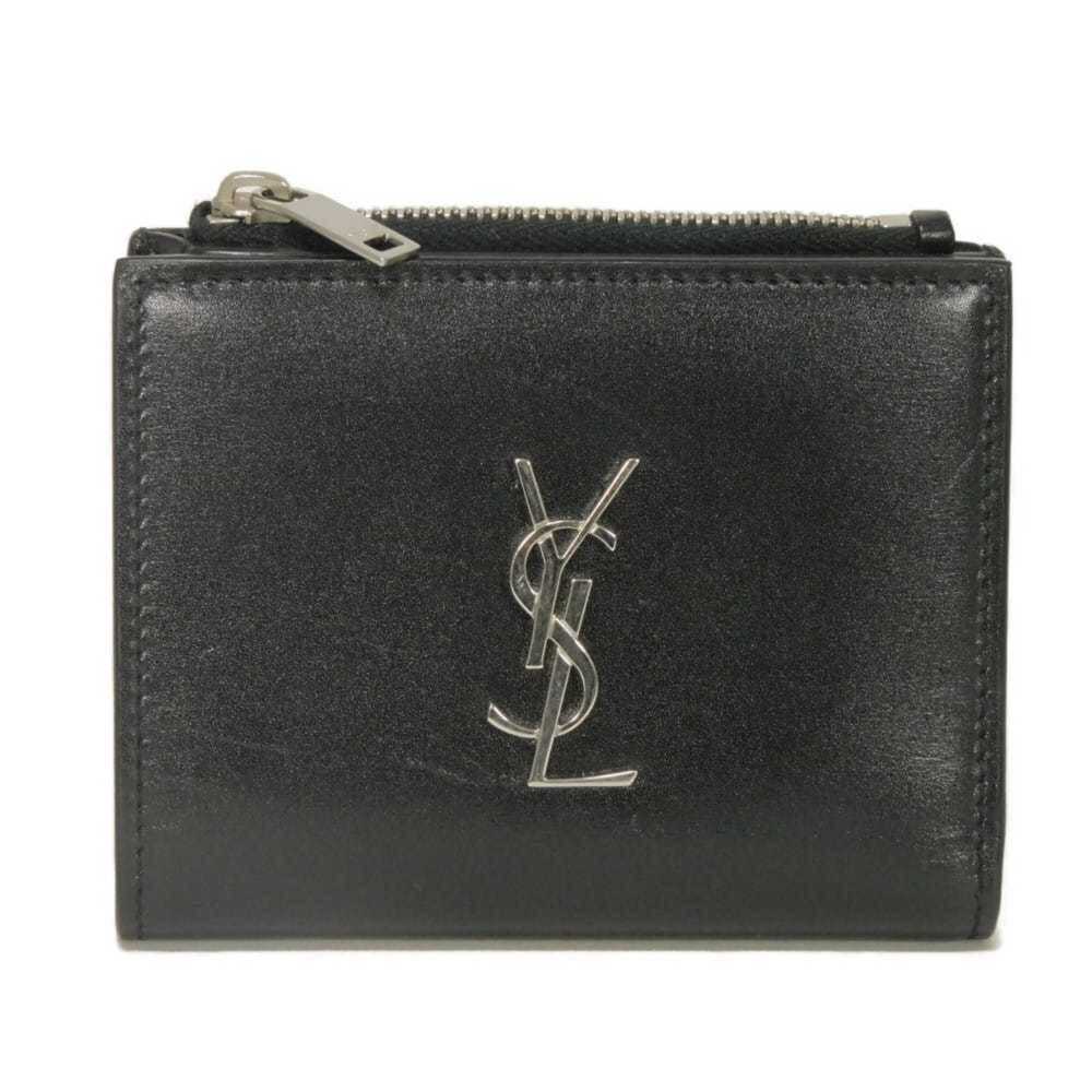 Yves Saint Laurent Saint Laurent Paris Cassandra Compact Bi-fold Wallet, Smoo...